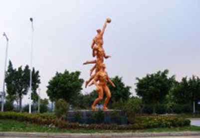 广州大学城亚运雕塑