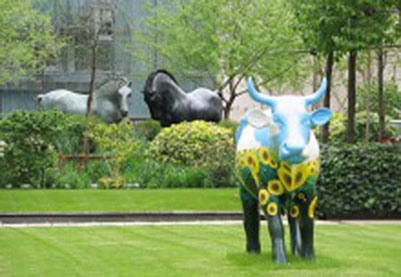 房地产雕塑-动物雕塑-牛